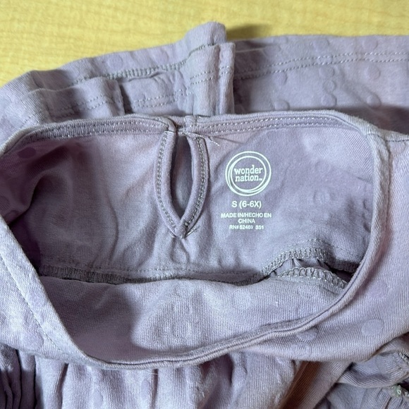 WONDER NATION Girls Blouse Lilac Size S 6/6X - Picture 3 of 4